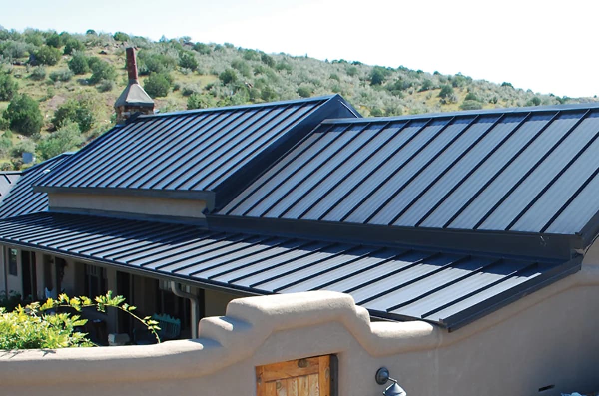 Professional metal roof repair team in Trappe