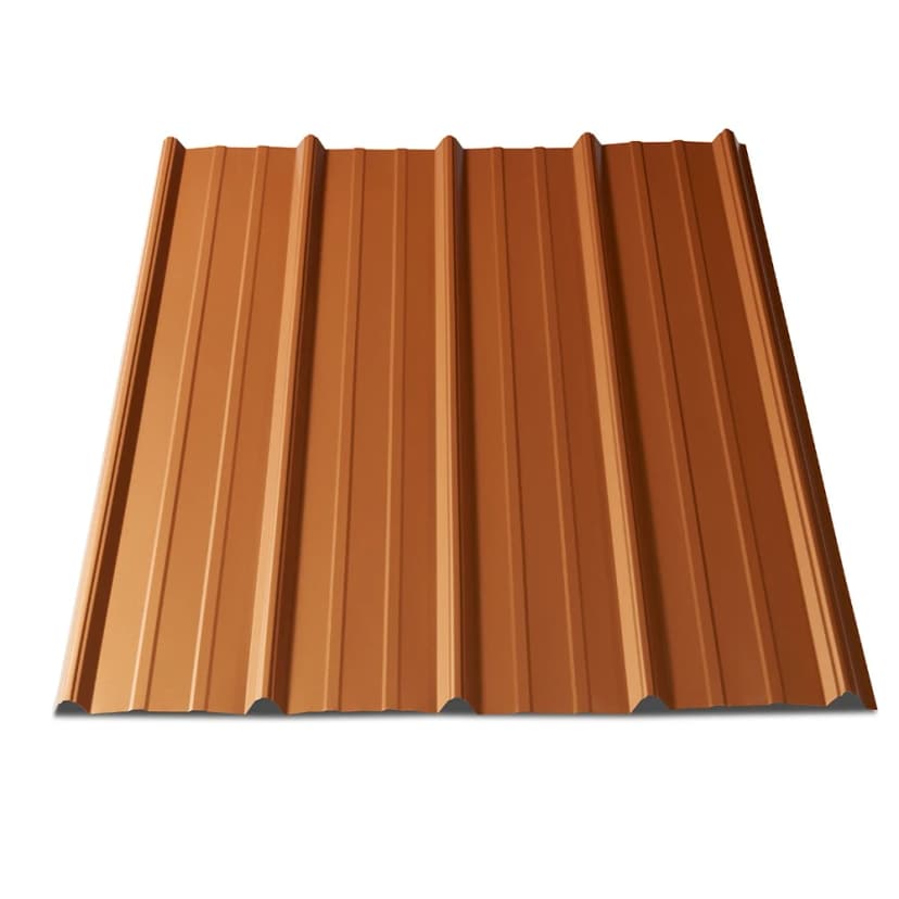 Premium copper metal roofing