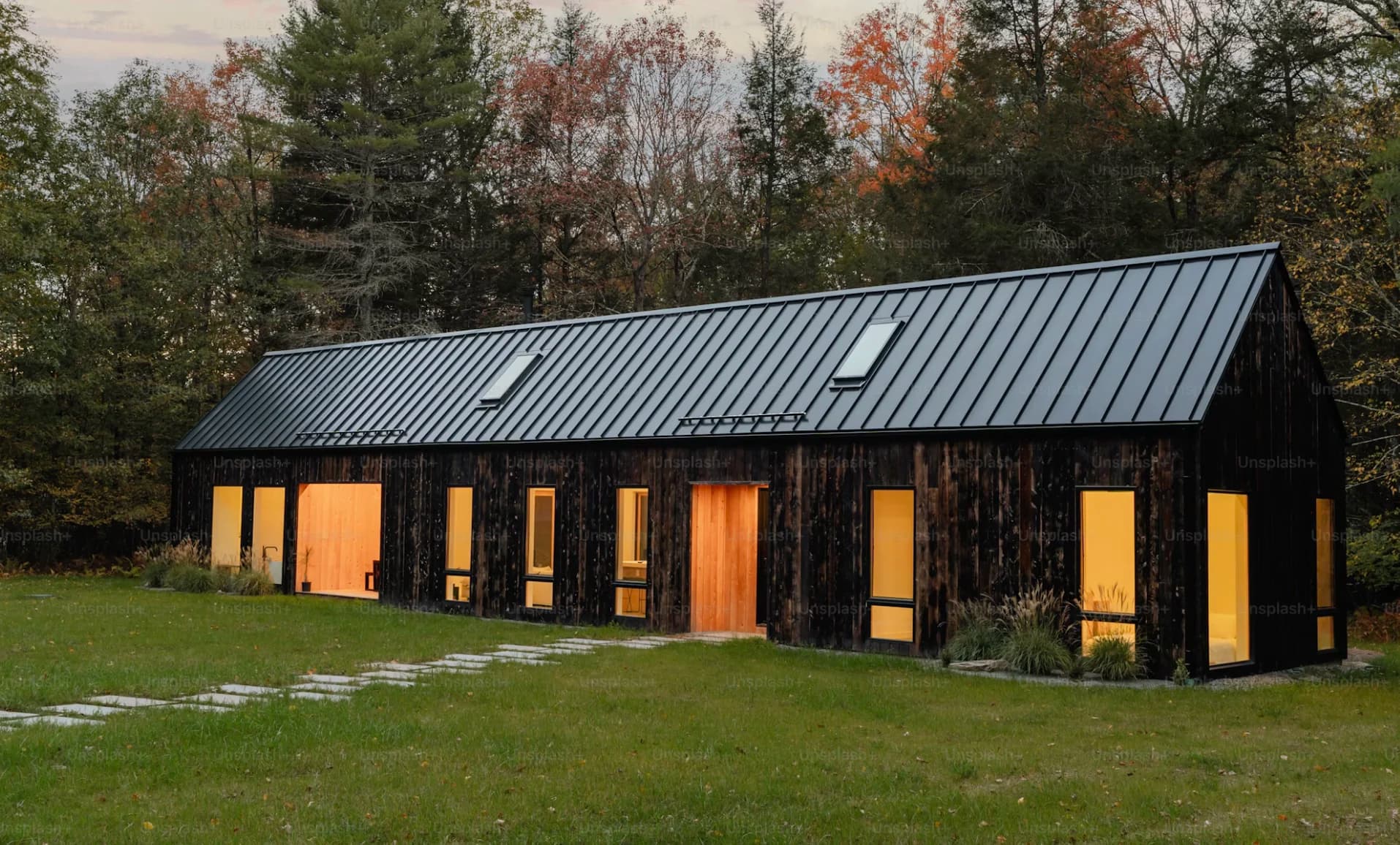 Metal roof color samples and swatches