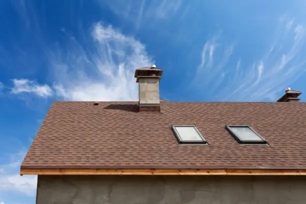Velux skylight in living room