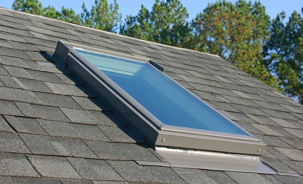 Velux skylight with natural light