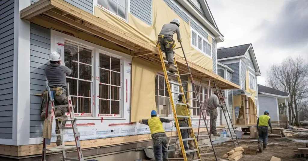 Aluminum siding comparison showing durability advantages