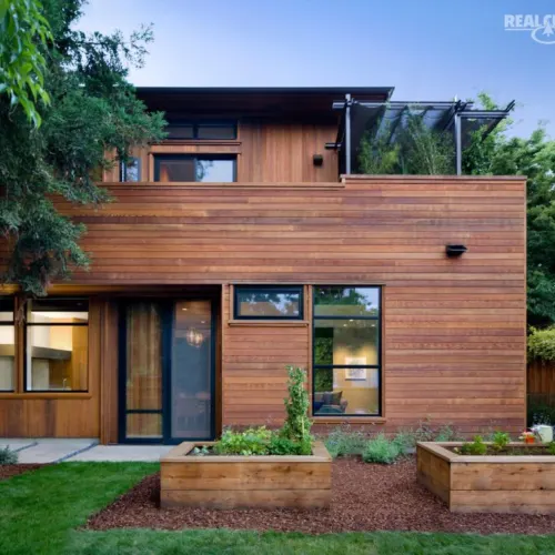 Cedar siding panels