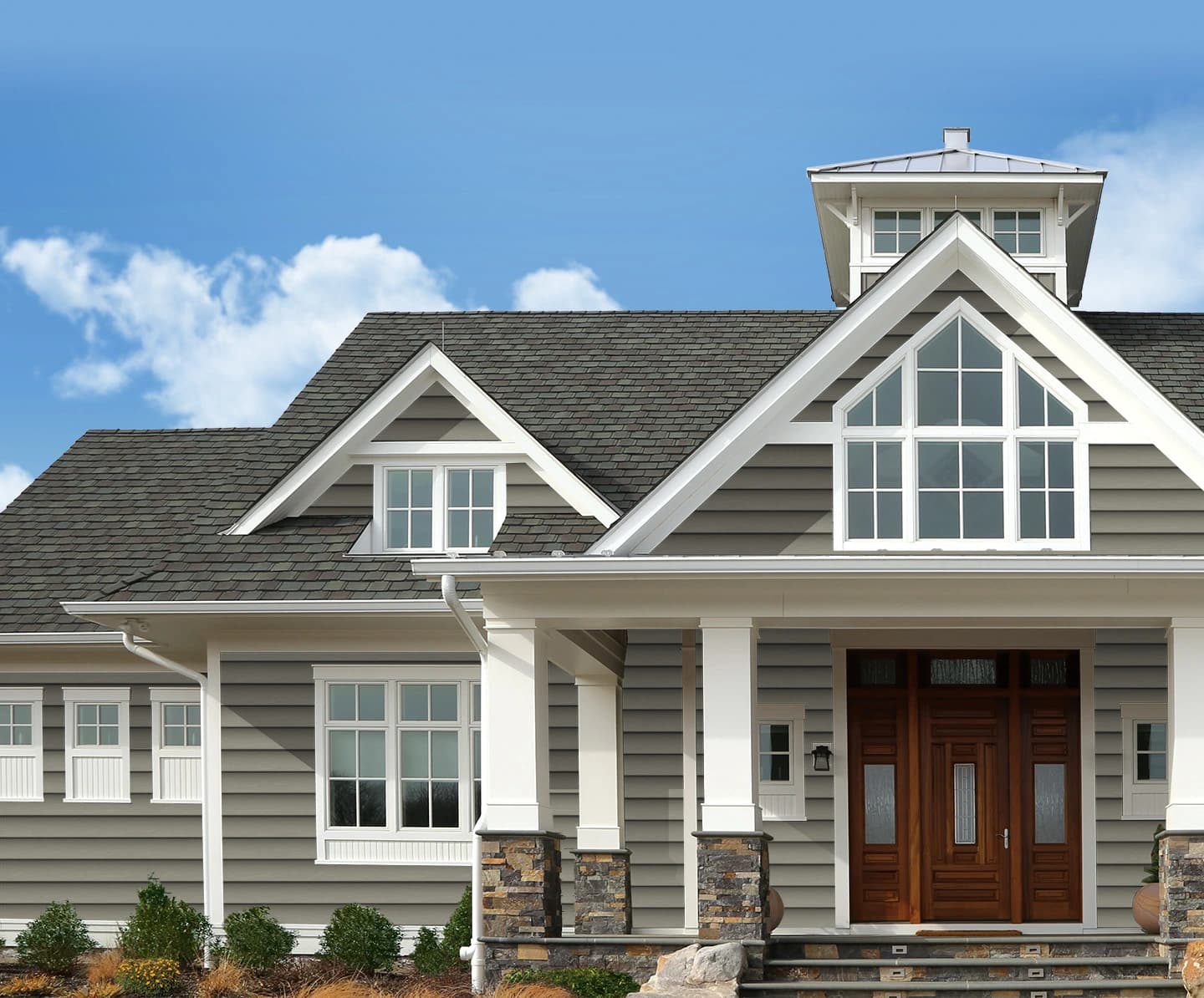 Traditional Horizontal siding example