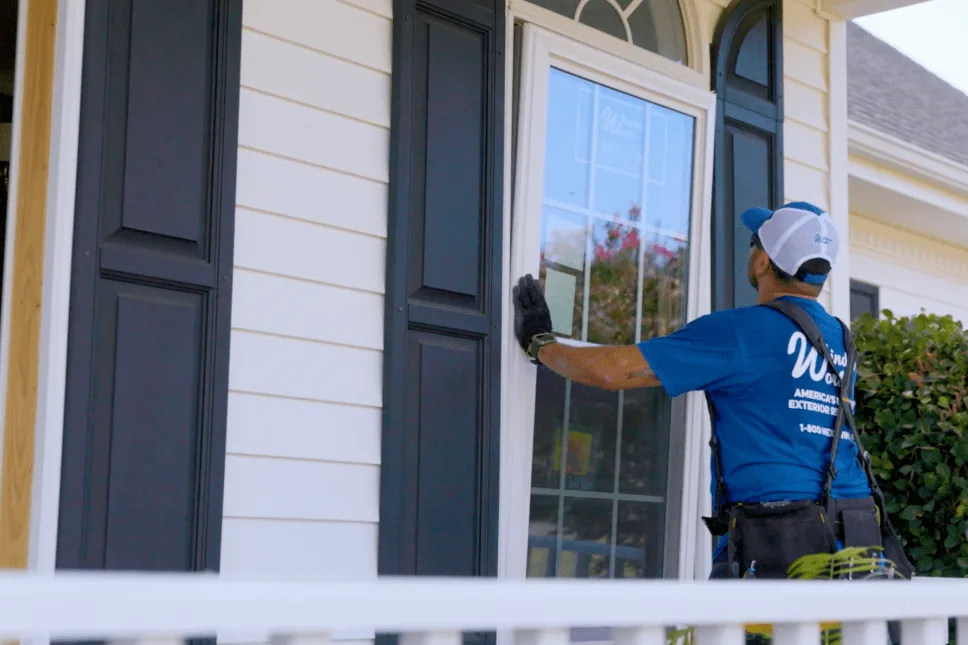 Professional window installation ensuring proper fit and sealing