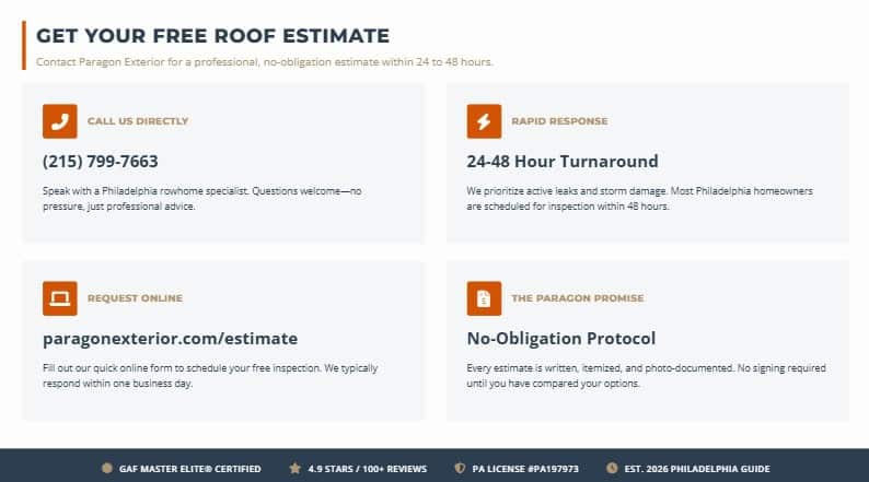 best flat roofing contractor pa rowhome