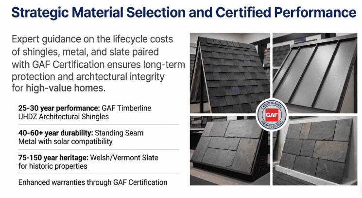 best roofing contractor in churchville pa for estate homes 