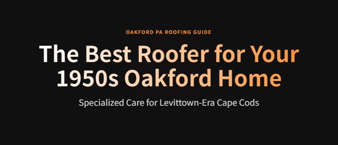 best roofing contractor oakford pa 1950s homes 