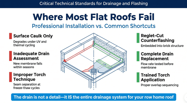 best roofing contractor Somerton row homes 