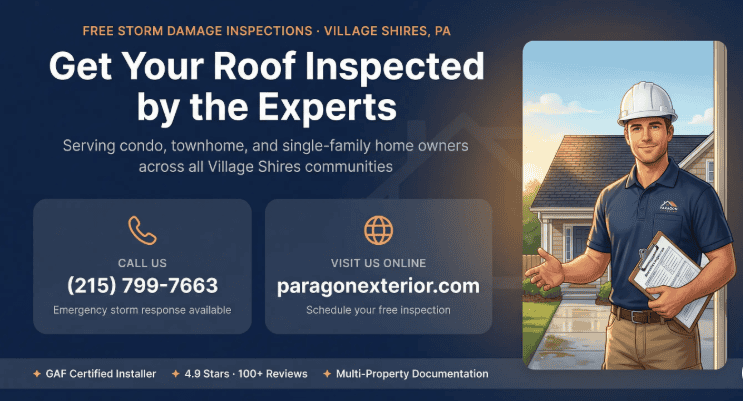 best roofing contractor village shires 