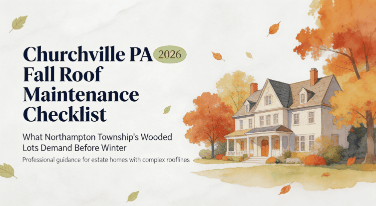 churchville pa fall roof maintenance checklist 