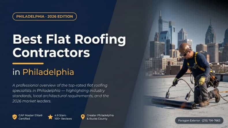 flat roofing contractors philadelphia comparison