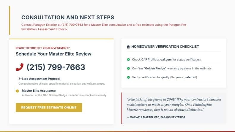 gaf certification pa roofing contractor explained