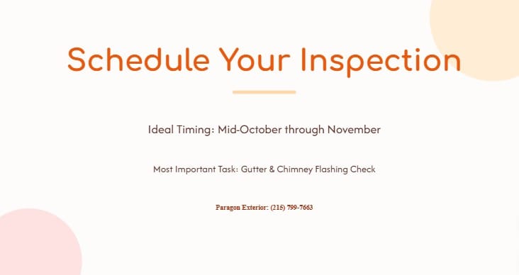 holland fall roof maintenance
