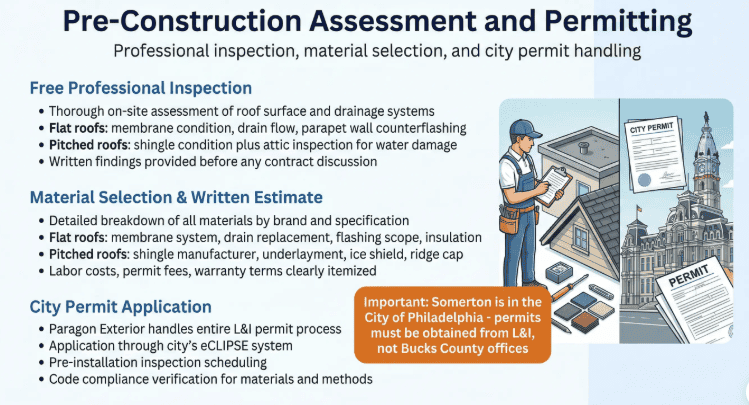 how roof replacement works Somerton 