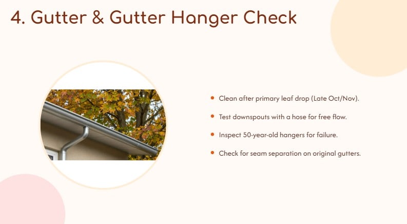 oakford fall roof maintenance checklist 2026 edition 