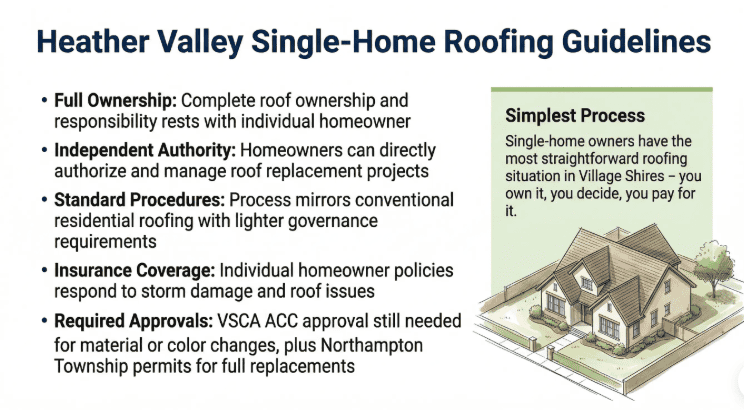 roofing condo vs townhome vs single