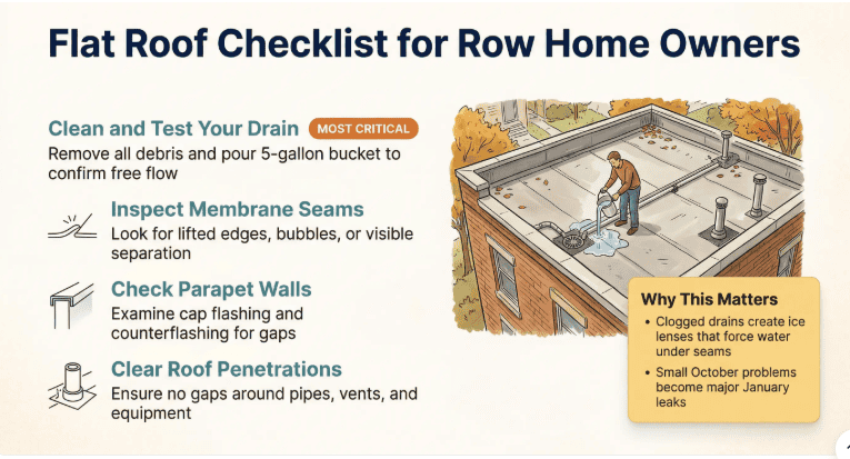 somerton fall roof maintenance checklist 