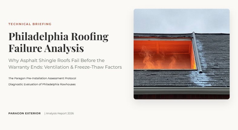 why philadelphia asphalt roofs fail before warranty 